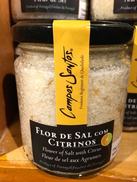 Flor de Sal mit Zitrone