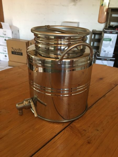 Fusti 3L Inox für Ihr Olivenöl